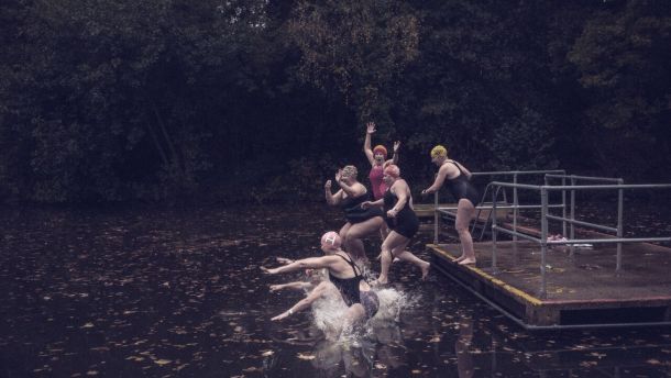 Ladies swimming